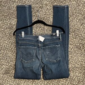Citizens Of Humanity Dark Blue Skinny Jeans 27